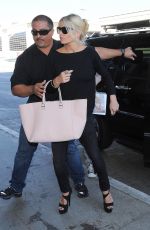JESSICA SIMPSON at LAX Airport in Los Angeles 2309