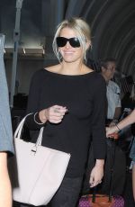 JESSICA SIMPSON at LAX Airport in Los Angeles 2309