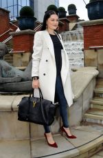 JESSIE J Arrives at Capital FM in Manchester