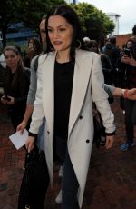 JESSIE J Arrives at Capital FM in Manchester