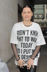 JESSIE J Leaves BBC Radio 1 Studio in London 2309