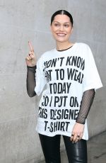 JESSIE J Leaves BBC Radio 1 Studio in London 2309