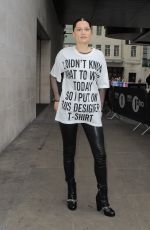 JESSIE J Leaves BBC Radio 1 Studio in London 2309