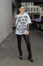 JESSIE J Leaves BBC Radio 1 Studio in London 2309