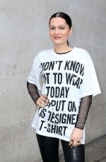 JESSIE J Leaves BBC Radio 1 Studio in London 2309