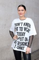 JESSIE J Leaves BBC Radio 1 Studio in London 2309