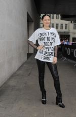 JESSIE J Leaves BBC Radio 1 Studio in London 2309