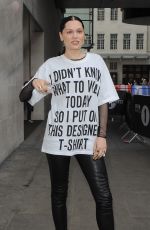 JESSIE J Leaves BBC Radio 1 Studio in London 2309