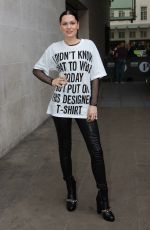 JESSIE J Leaves BBC Radio 1 Studio in London 2309