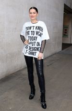 JESSIE J Leaves BBC Radio 1 Studio in London 2309