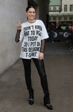 JESSIE J Leaves BBC Radio 1 Studio in London 2309