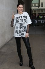 JESSIE J Leaves BBC Radio 1 Studio in London 2309