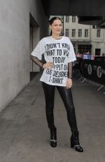JESSIE J Leaves BBC Radio 1 Studio in London 2309