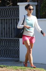 JORDANA BREWSTER in Shorts Out and About in Los Angeles
