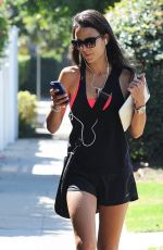 JORDANA BREWSTER Out and About in West Hollywood