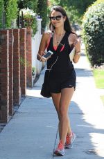 JORDANA BREWSTER Out and About in West Hollywood
