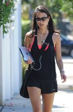 JORDANA BREWSTER Out and About in West Hollywood
