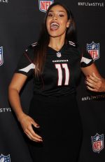 JORDIN SPARKS at NFL Inaugural Hall of Fashion Launch in New York