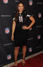 JORDIN SPARKS at NFL Inaugural Hall of Fashion Launch in New York