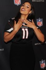 JORDIN SPARKS at NFL Inaugural Hall of Fashion Launch in New York