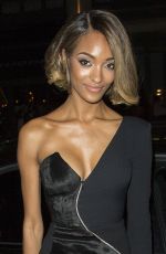 JOURDAN DUNN at Maybelline Party at London Fashion Week