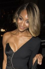 JOURDAN DUNN at Maybelline Party at London Fashion Week