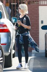 JULIANNE HOUGH Arrives at Dancing with the Stars Studio in Hollywood