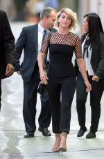 JULIANNE HOUGH Arrives at Jimmy Kimmel Live in Hollywood