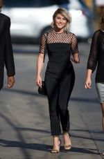 JULIANNE HOUGH Arrives at Jimmy Kimmel Live in Hollywood