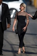 JULIANNE HOUGH Arrives at Jimmy Kimmel Live in Hollywood