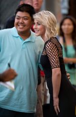 JULIANNE HOUGH Arrives at Jimmy Kimmel Live in Hollywood