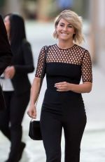 JULIANNE HOUGH Arrives at Jimmy Kimmel Live in Hollywood