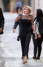 JULIANNE HOUGH Arrives at Jimmy Kimmel Live in Hollywood