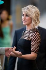 JULIANNE HOUGH Arrives at Jimmy Kimmel Live in Hollywood