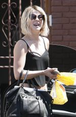 JULIANNE HOUGH Leaves DWTS Rehearsals in Hollywood