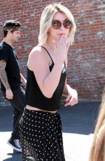 JULIANNE HOUGH Leaves DWTS Rehearsals in Hollywood