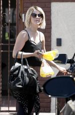 JULIANNE HOUGH Leaves DWTS Rehearsals in Hollywood