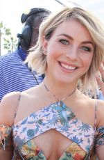 JULIANNE HOUGH on the Set of Extra in Universal City 1109