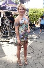 JULIANNE HOUGH on the Set of Extra in Universal City 1109