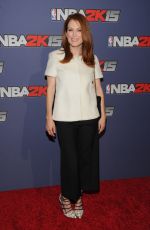 JULIANNE MOORE at NBA 2k15 Launch Celebration 