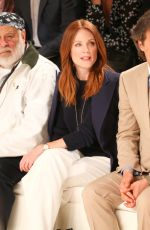 JULIANNE MOORE at Ralph Lauren Fashion Show in New York