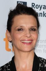 JULIETTE BINOCHE at Clouds of Sils Maria Premiere in Toronto