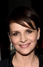 JULIETTE BINOCHE at WB and Dolce & Gabbana Cocktail Party in Toronto