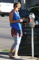 KALEY CUOCO Arrives at Yoga Class in Los Angeles