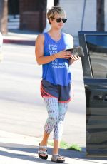 KALEY CUOCO Arrives at Yoga Class in Los Angeles