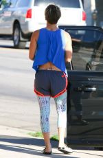 KALEY CUOCO Arrives at Yoga Class in Los Angeles