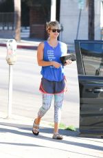 KALEY CUOCO Arrives at Yoga Class in Los Angeles