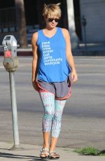 KALEY CUOCO Arrives at Yoga Class in Los Angeles