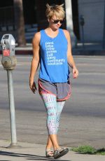 KALEY CUOCO Arrives at Yoga Class in Los Angeles