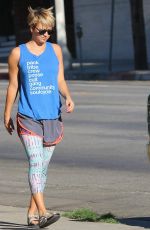 KALEY CUOCO Arrives at Yoga Class in Los Angeles